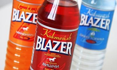 Combien de degrés d’alcool contient le Blazer ?